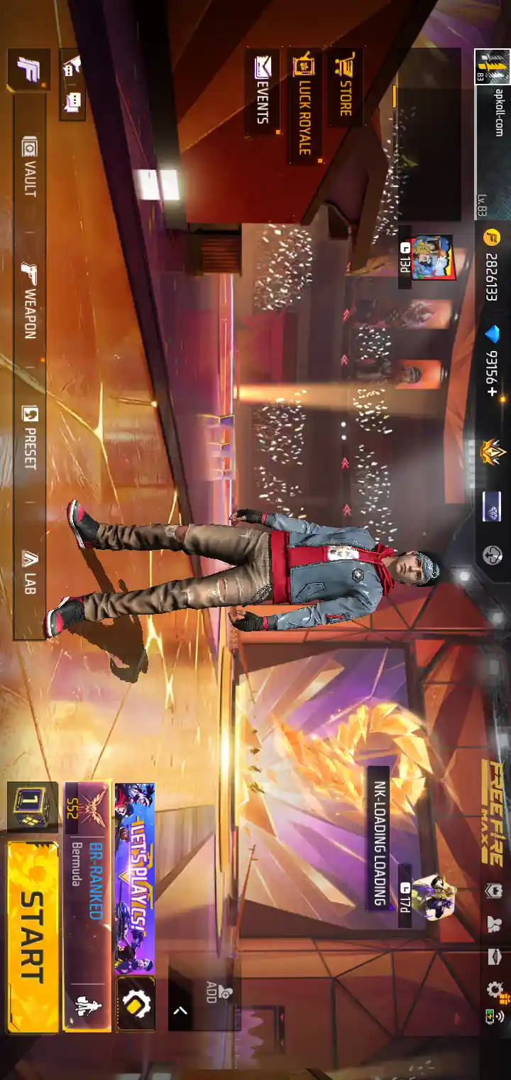 FF Beta Unlock Android gameplay screenshot